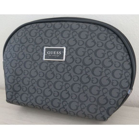 Guess T7960493 Women's Coal Rhodes Travel Cosmetic Makeup Pouches Set - Picture 9 of 10